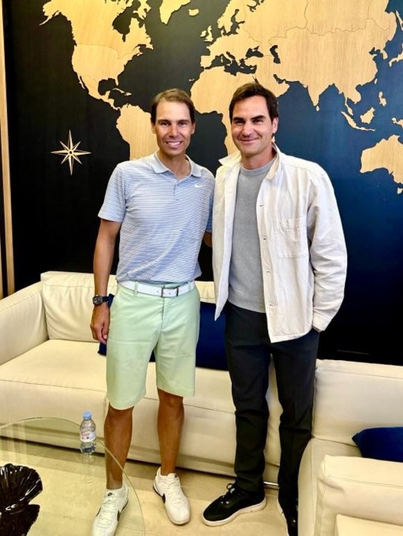 Nadal et Federer à Madrid.