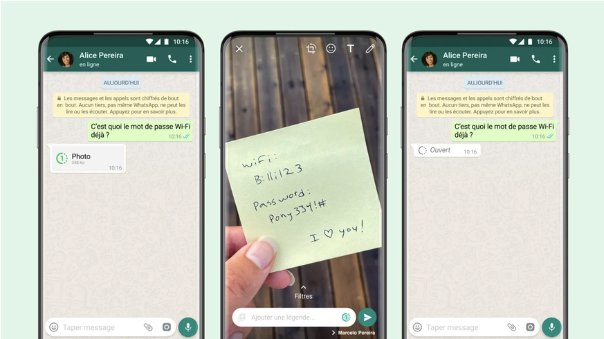 La nouveauté de WhatsApp en images