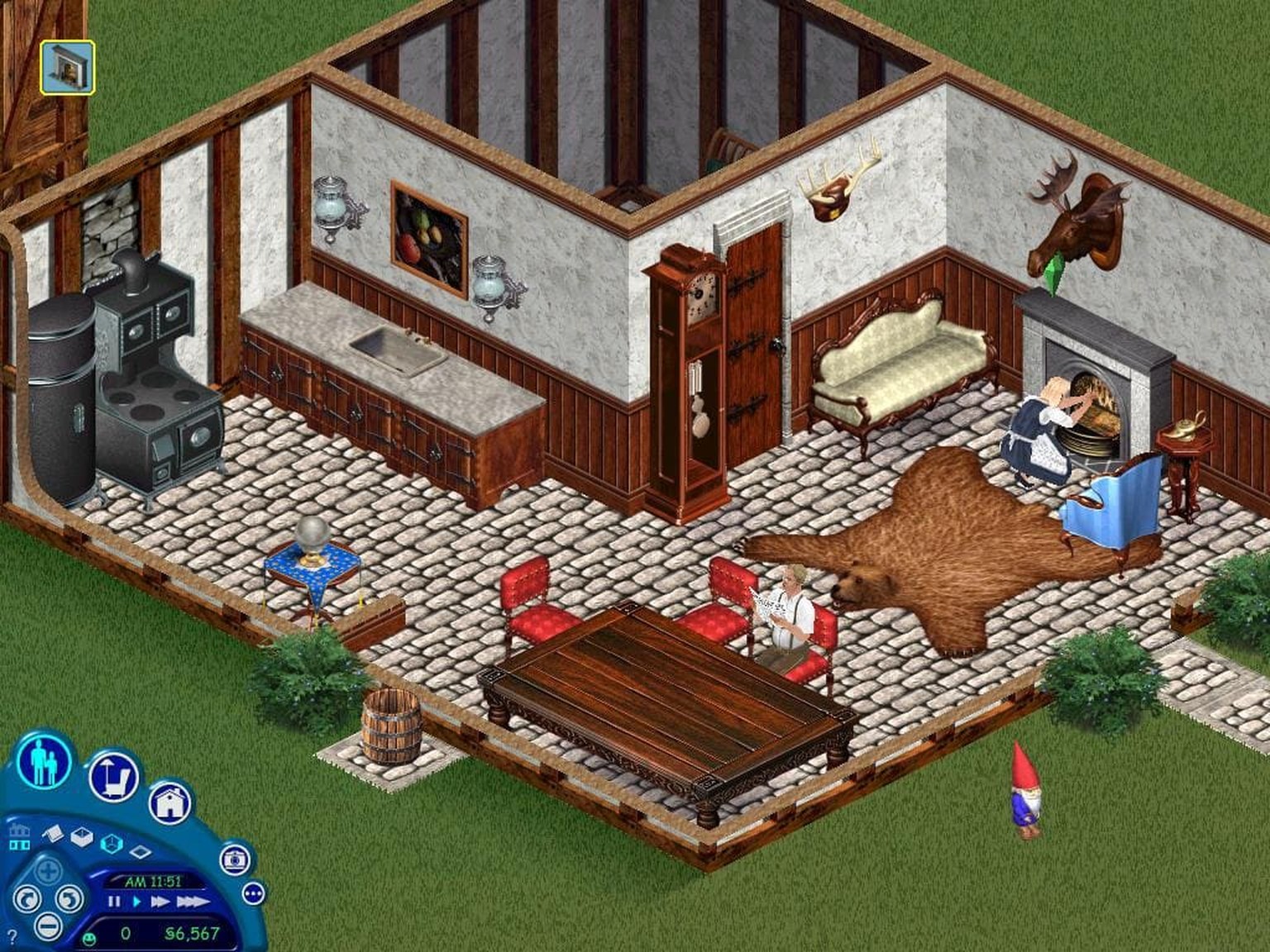 Le premier volet des Sims est sorti en l&#039;an 2000 et ressemblait à ça.