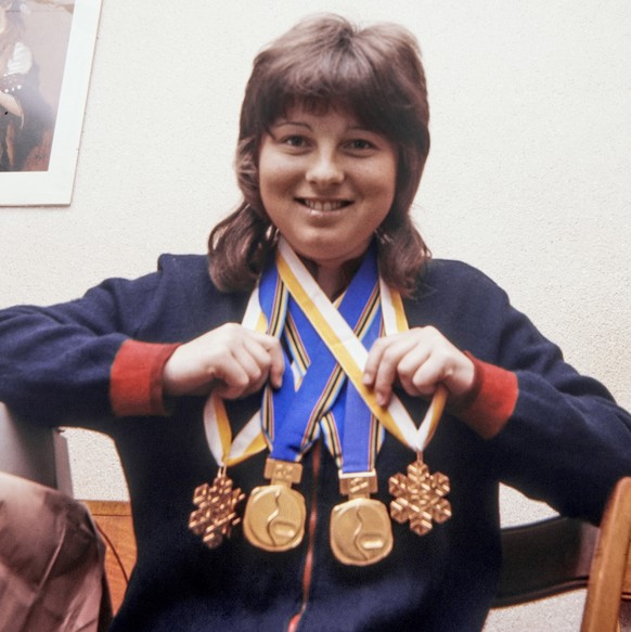 ARCHIVE --- DIE EHEMALIGE SKIRENNFAHRERIN UND SKITRAINERIN MARIE-THERES &amp;quot;MAITE&amp;quot; NADIG KANN AM 8. MAERZ IHREN 60. GEBURTSTAG FEIERN. DAZU STELLEN WIR IHNEN DIESES BILD ZUR VERFUEGUNG  ...