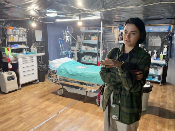 Alina dans l'une de ses salles d'opération.