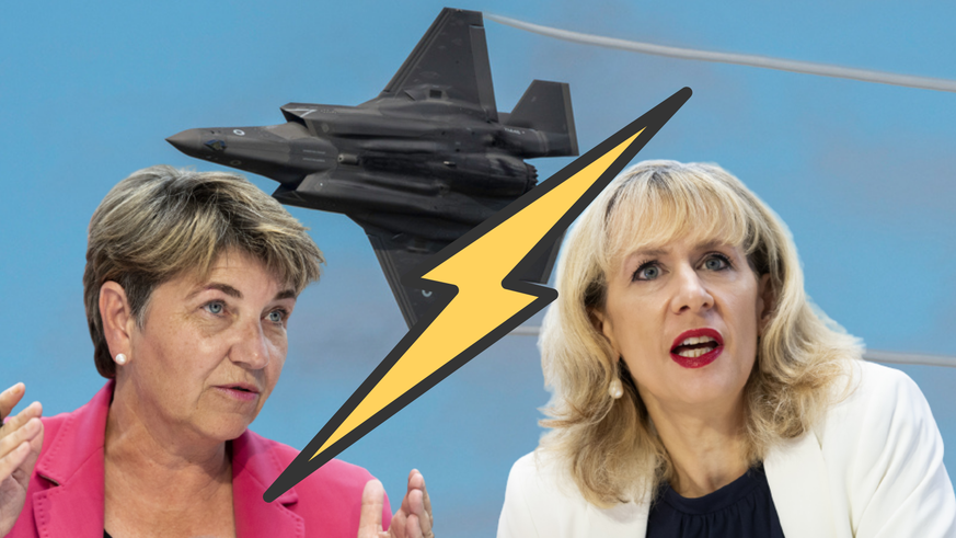 En Suisse, les avions de combat sont déjà combattue par une initiative. watson