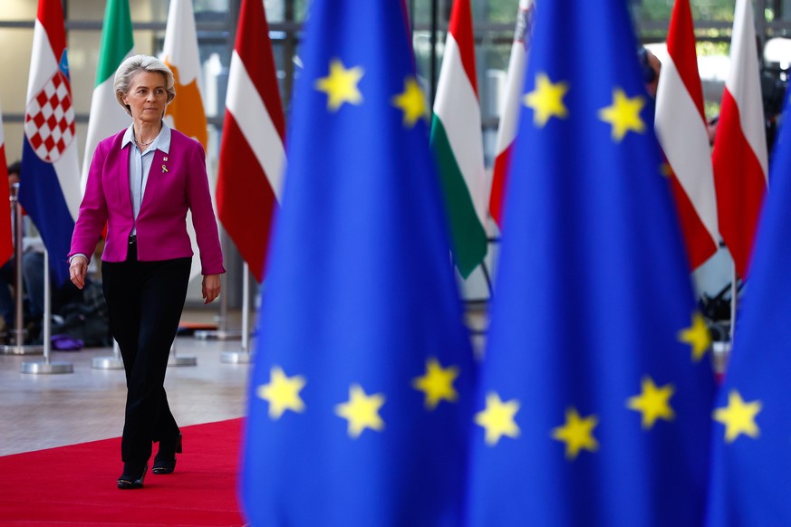 La présidente de la Commission européenne, Ursula von der Leyen a dirigé les négociations entre les 27 états-membres.