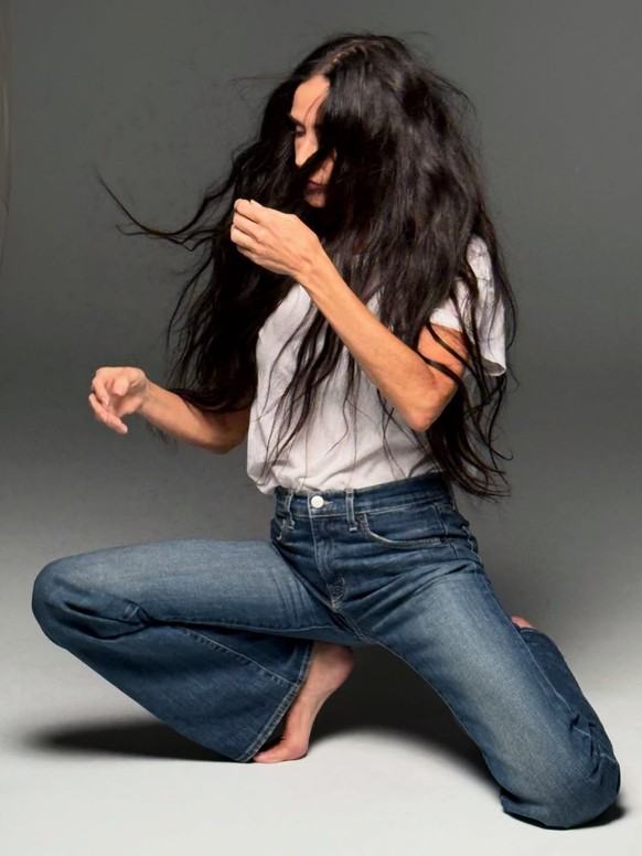 Les cheveux de Demi Moore