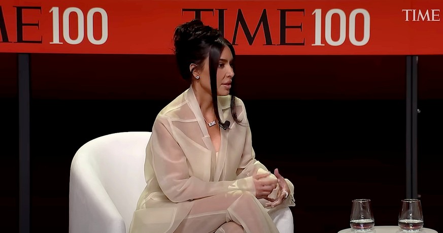 Kim Kardashian au Time 100 Summit.