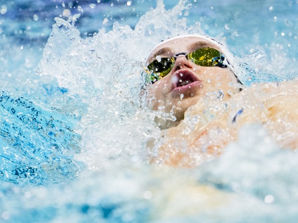 Roman Mityukov a été très rapide sur le 200 m dos à Uster