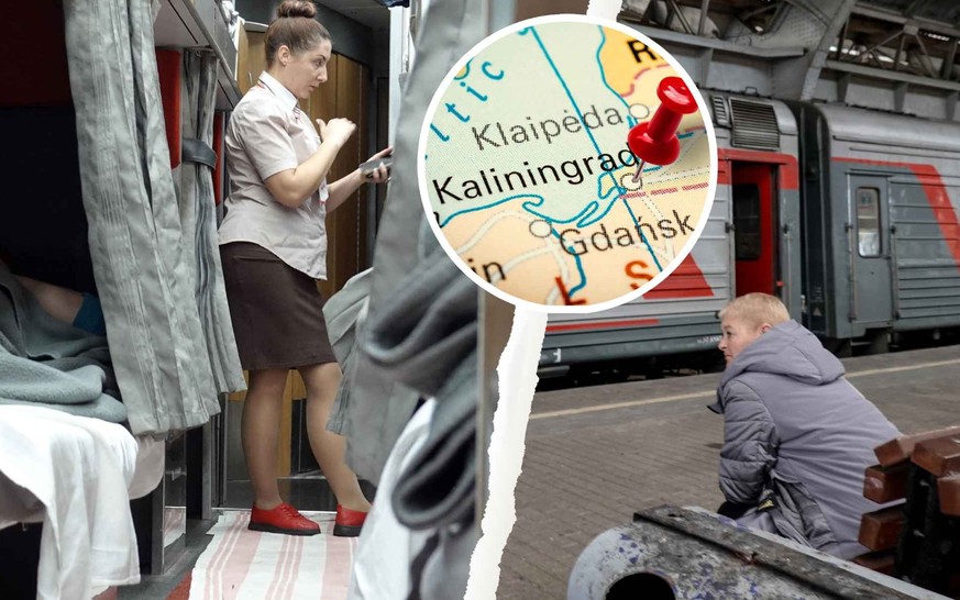 A bord du train qui a permis à des Russes de «s'évanouir dans la nature»