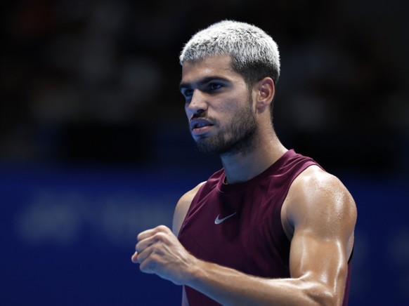 Le numéro un mondial Carlos Alcaraz a remporté mardi à Tokyo son 8e titre sur 10 finales disputées en 2025.
