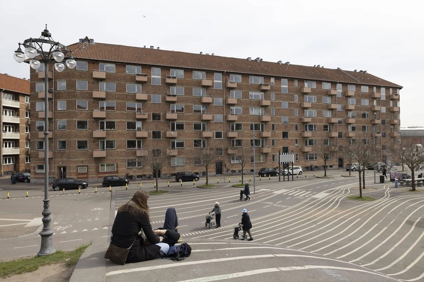 Le quartier sensible de Mjölnerparken à Copenhague n'est en aucun cas délabré, mais il a longtemps souffert de la criminalité organisée.