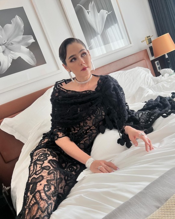 Araya Alberta Hargate au festival de Cannes 2024.