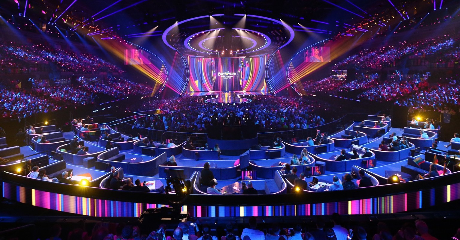 La Liverpool Arena qui a accueilli l'Eurovision Song Contest l'année dernière.