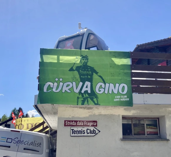 Les coureurs passeront par le virage Gino Mäder.