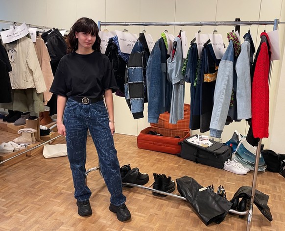 Johana Santana à la Fashion Week de Zurich 2026.