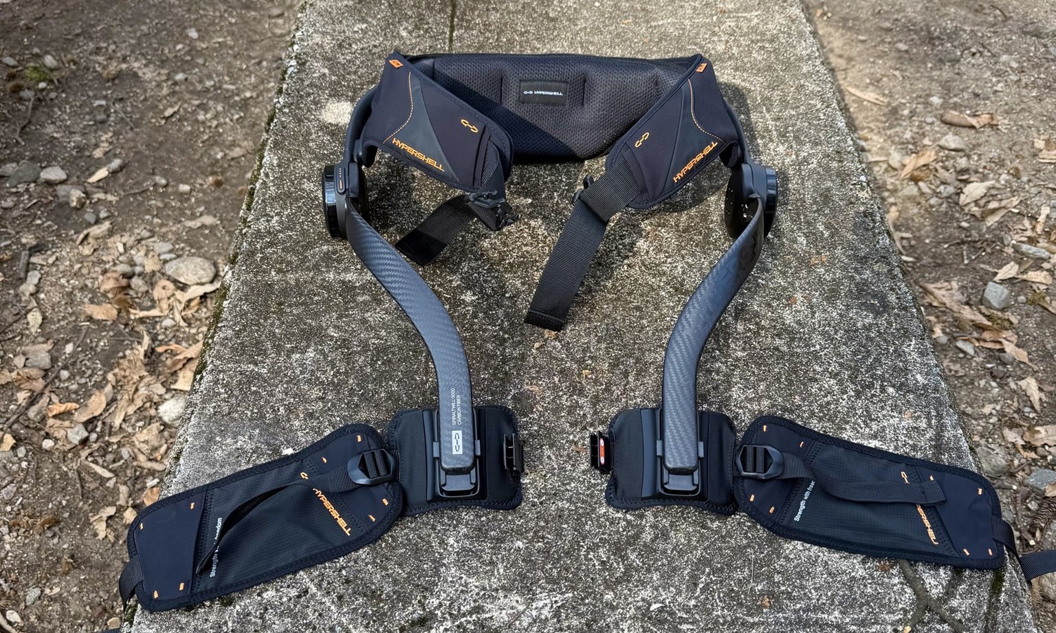 Hypershell Exoskelett Test E-Wandern