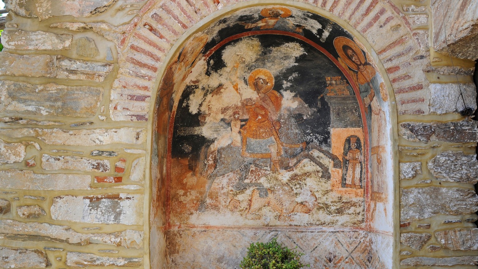 Photos from Mount Athos, the holy mountain of the Orthodox Christians