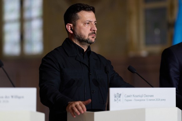 Le président ukrainien, Volodymyr Zelensky.