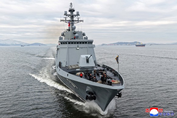 (260305) -- PYONGYANG, March 5, 2026 (Xinhua) -- This photo released by the Korean Central News Agency (KCNA) on March 5, 2026 shows Kim Jong Un, top leader of the Democratic People's Republic of ...