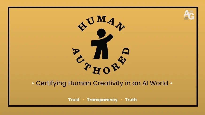 Avec le label « Human Authored » de l'Authors Guild américaine, les auteurs déclarent n’avoir utilisé l’IA que de manière minimale.