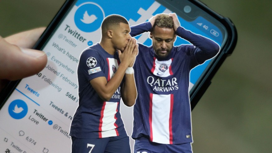 Neymar (à droite) et Kylian Mbappé sont concernés par les révélations de Mediapart sur la création de faux comptes Twitter par le service de communication du PSG.