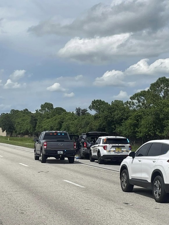 Le tireur présumé a été interpellé alors qu'il tentait de fuir par l'Interstate-95.