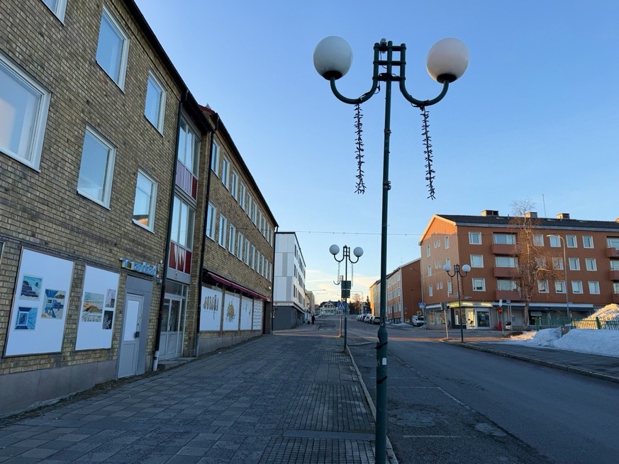 Kiruna altes Stadtzentrum