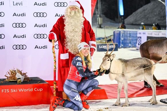 C'est Noël avant l'heure pour Mikaela Shiffrin.