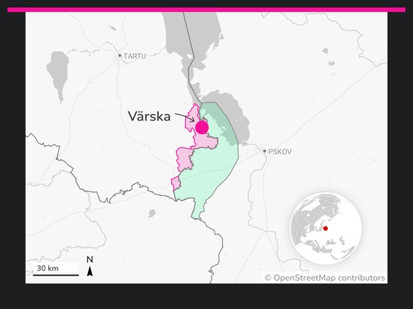 Värska, Estonie.