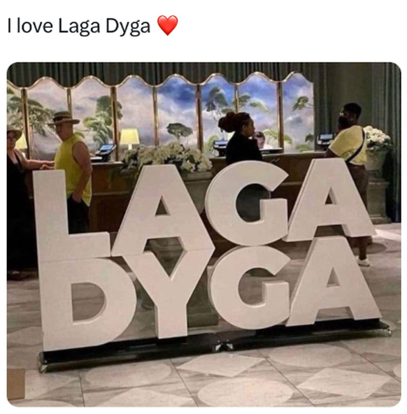 Fail: Lady Gaga wird zu Laga Dyga