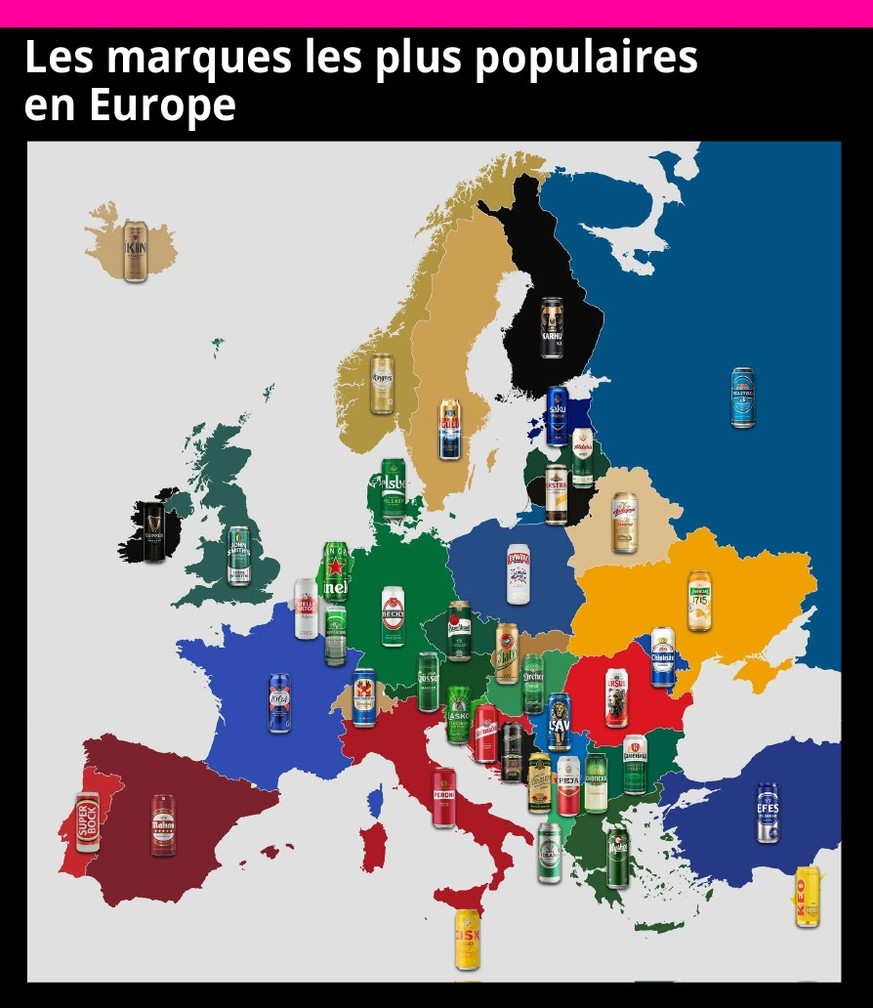 Les marques les plus populaires en Europe