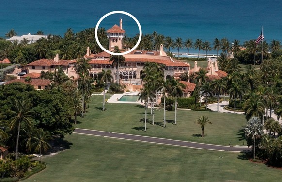 C'est dans la tour de Mar-a-Lago, la résidence floridienne de Donald Trump, que Melania aurait troué refuge.