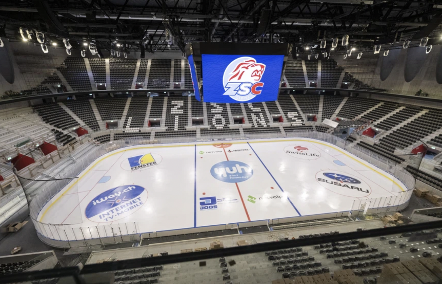 Et voici la nouvelle Swiss Life Arena.