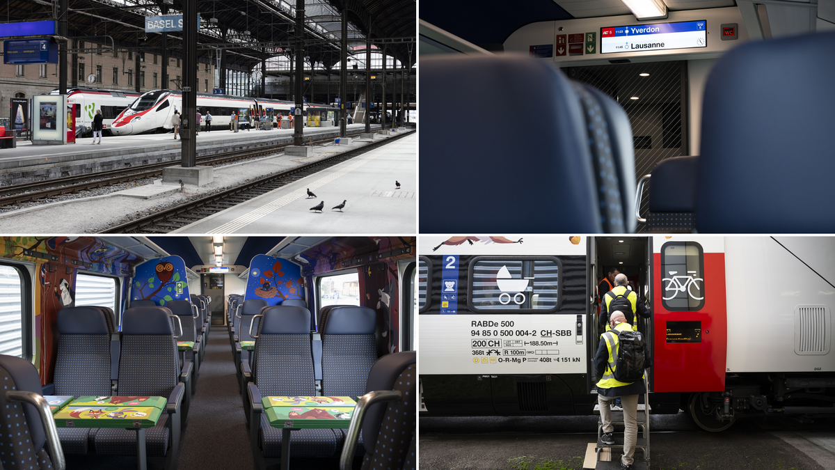 CFF: voici le premier train ICN entièrement rénové