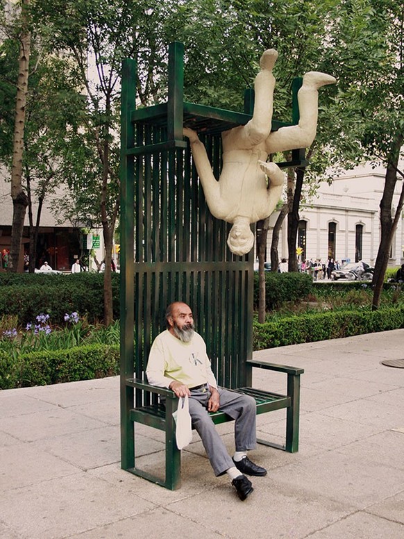 Ce banc se situe à Mexico.