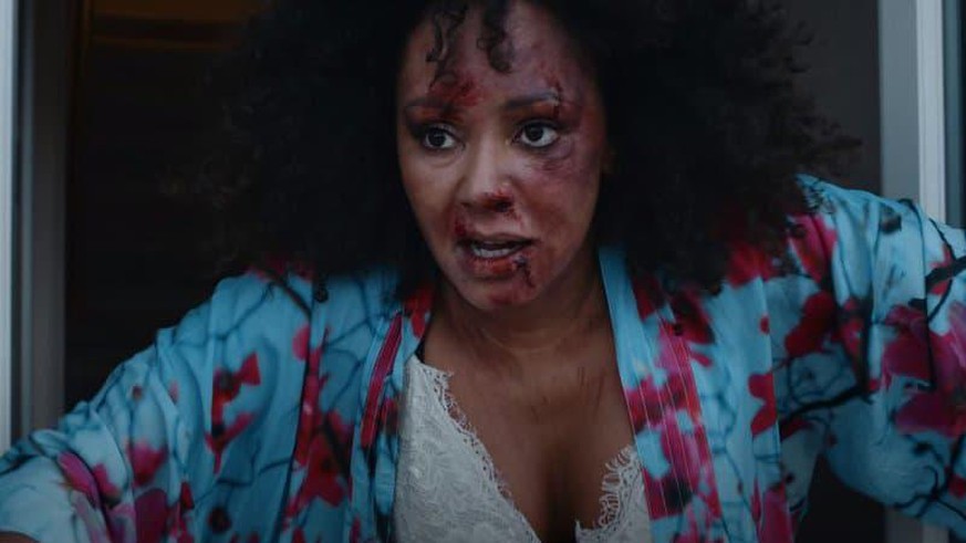 Melanie Brown dans le clip «Love should not hurt».