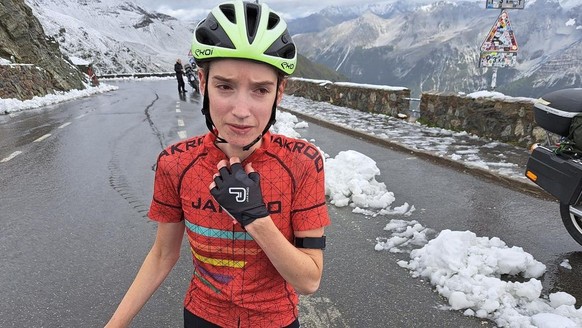 Illi Gardner au Stelvio