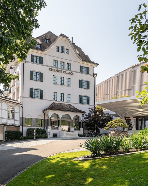 Le Palais Chenot, à Weggis, dans le canton de Lucerne.
