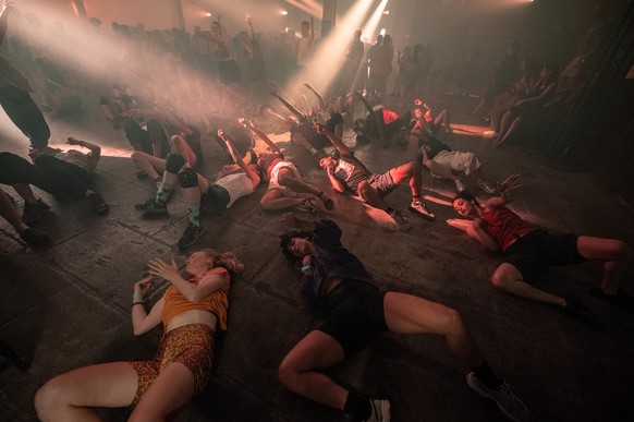 Les danseurs de Tarab.