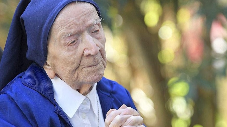 Soeur André, 117 ans, la doyenne de l&#039;Europe a vaincu le covid