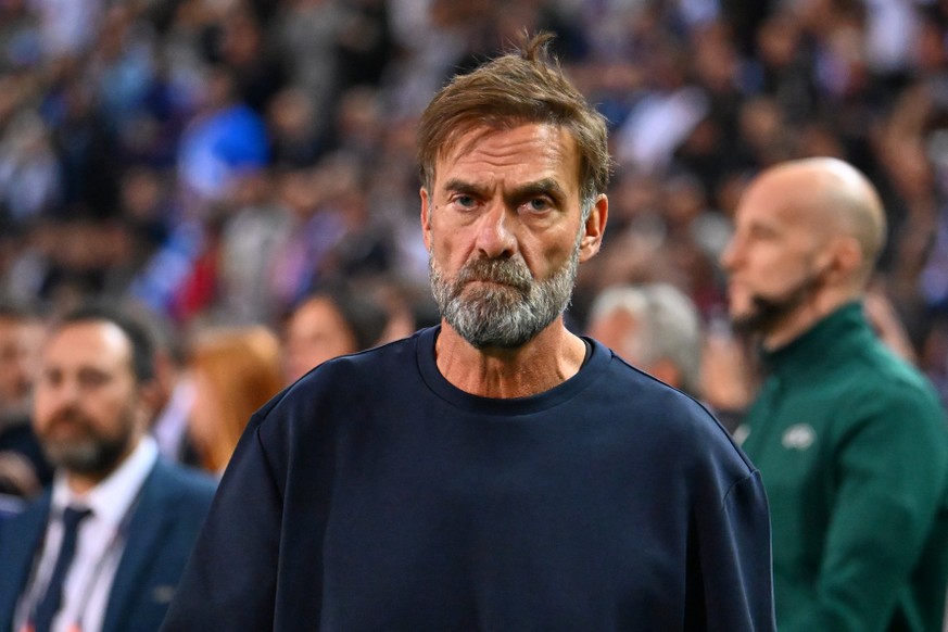 Germany's head coach Jurgen Klopp prepares for the UEFA Nations League soccer match between Greece and Germany in Thessaloniki, northern Greece, Sunday, Oct. 4, 2026. (AP Photo/Giannis Papanikos) ...