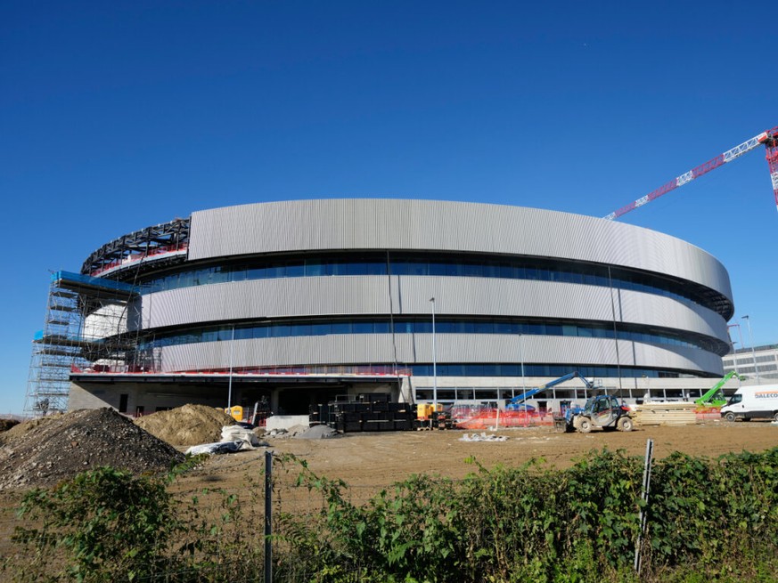 La patinoire de Milan prête en janvier