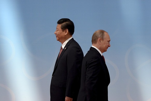 Xi Jinping et Poutine.