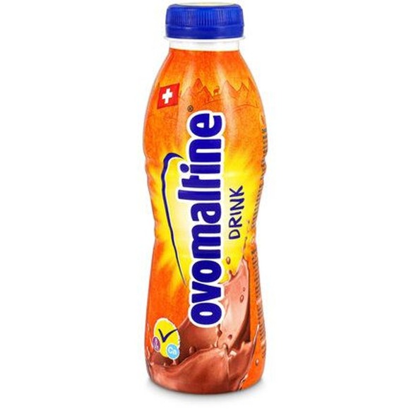 l&#039;original : La bouteille de boisson Ovomaltine a inspiré Coop à créer un produit copié.