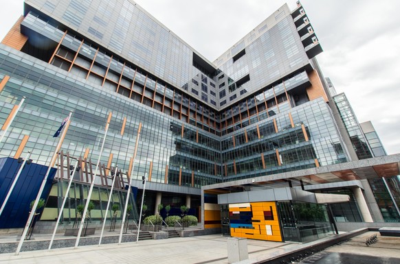 Le bâtiment dans lequel siège la Cour fédérale de Melbourne.