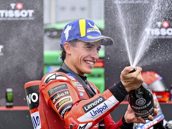 Marc Marquez continue d&#039;archidominer le circuit de MotoGP.