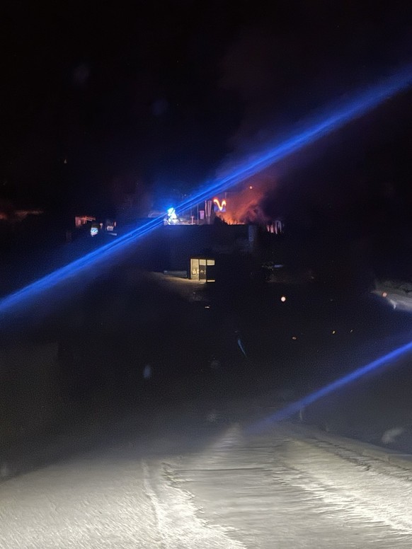 Incendie à Savièse