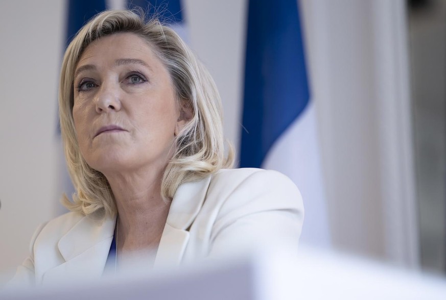 Marine Le Pen, Paris, 22 mars 2021.