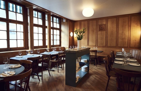 Neue Taverne est l'adresse des amateurs fortunés zurichois de légumes.