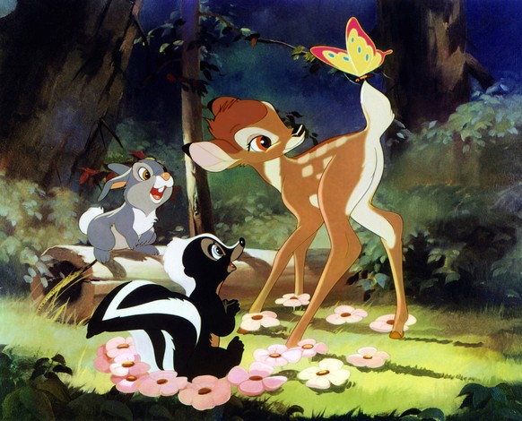 Bambi &amp;amp; Thumper Film: Bambi USA 1942 Director: David Hand 08 August 1942 PUBLICATIONxINxGERxSUIxAUTxONLY Copyright: MaryxEvansxAFxArchive 12034627 editorial use only