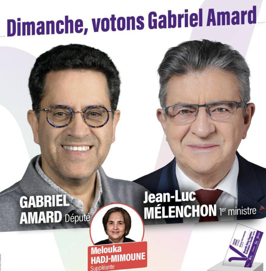 gabriel amard jean-luc mélenchon famille gendre législatives élections 2022 france nupes