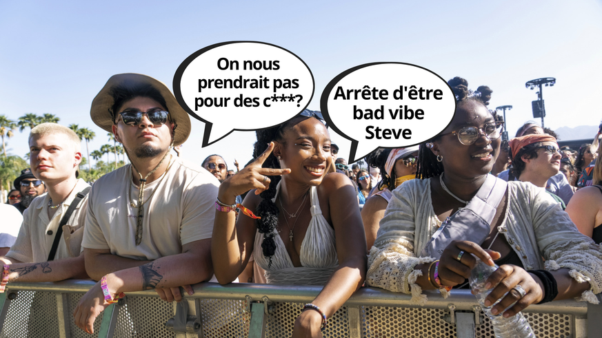 C&#039;est vrai que Steve dégage des ondes négatives dans ce Coachella 2023.